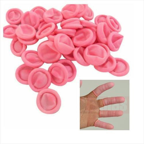 AntiStatic Disposable Latex Finger Cots PowderFree Antistatic Finger