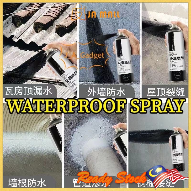 Tekoro 100% Waterproof Spray Rapid Stop Leaking yWater Proof Spra 450ml Bathroom Fast Fix Leak Seal Repair Roof Sealant