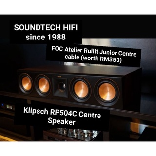 Klipsch Rp 500c Center Speaker Shopee Malaysia