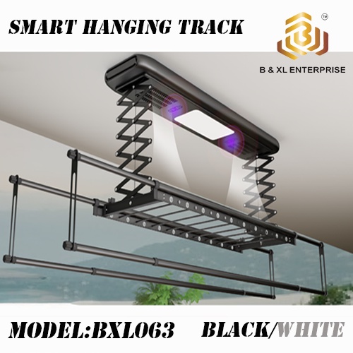 B & XL Smart Hanging Track/Automatic Lifting Clothes Hanger/ Ampian Baju Elektrik/Motorized