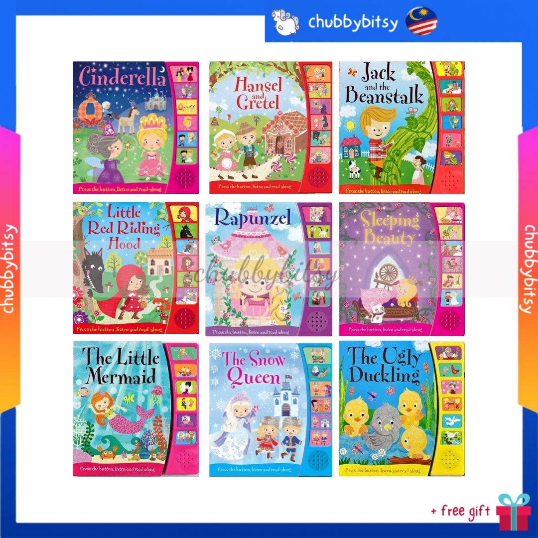 Sound Story Books Read Out Loud Fairytales 6 Buttons Magical Sounds Bbw Board Book Shopee Malaysia