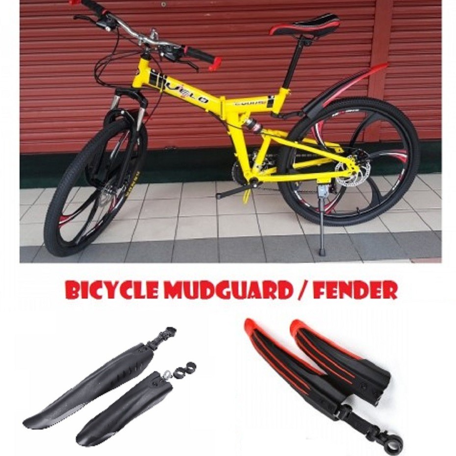 mountain bike mudguard set