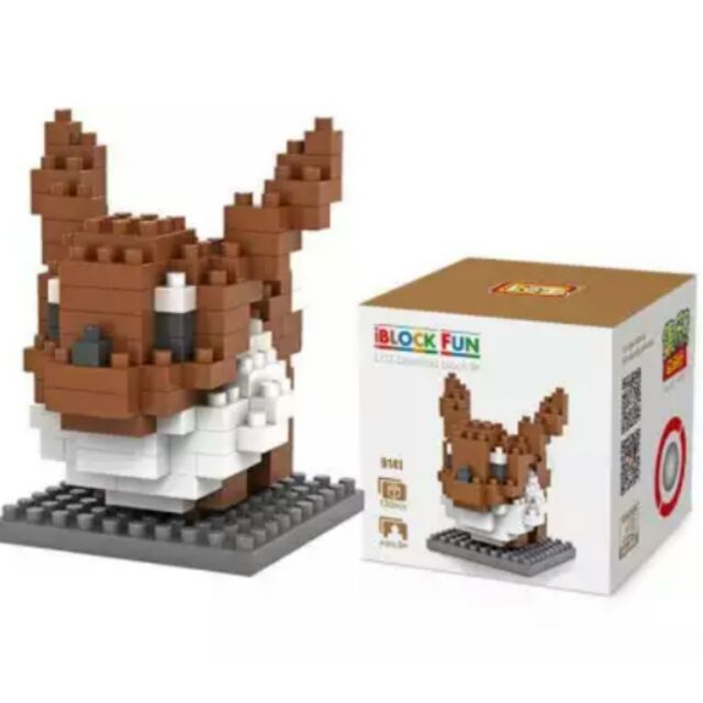 Pokemon Eevee Nano Block Shopee Malaysia