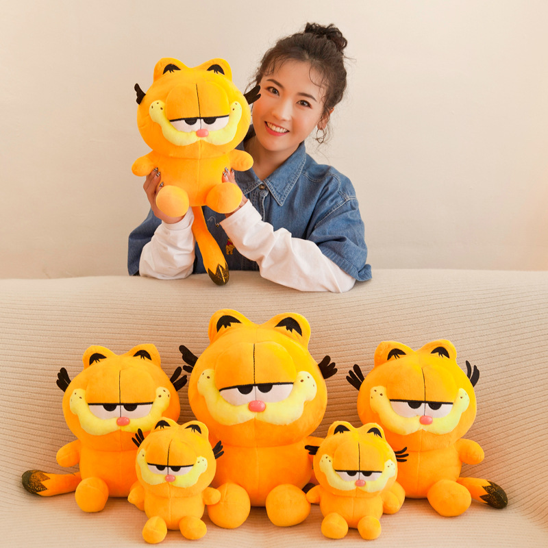 garfield emoji face plush