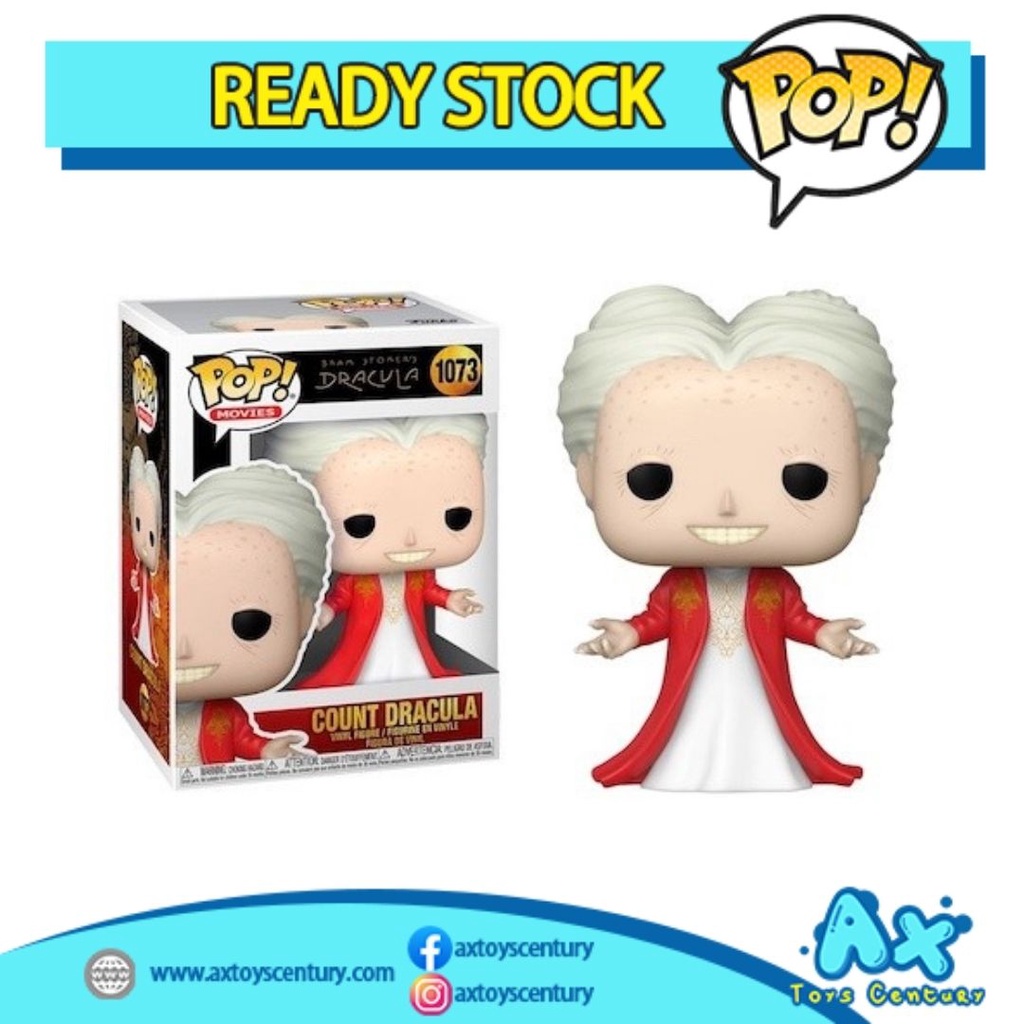 Funko Pop! Movies: Dracula Bram Stoker's - Count Dracula #1073 100% Genuine