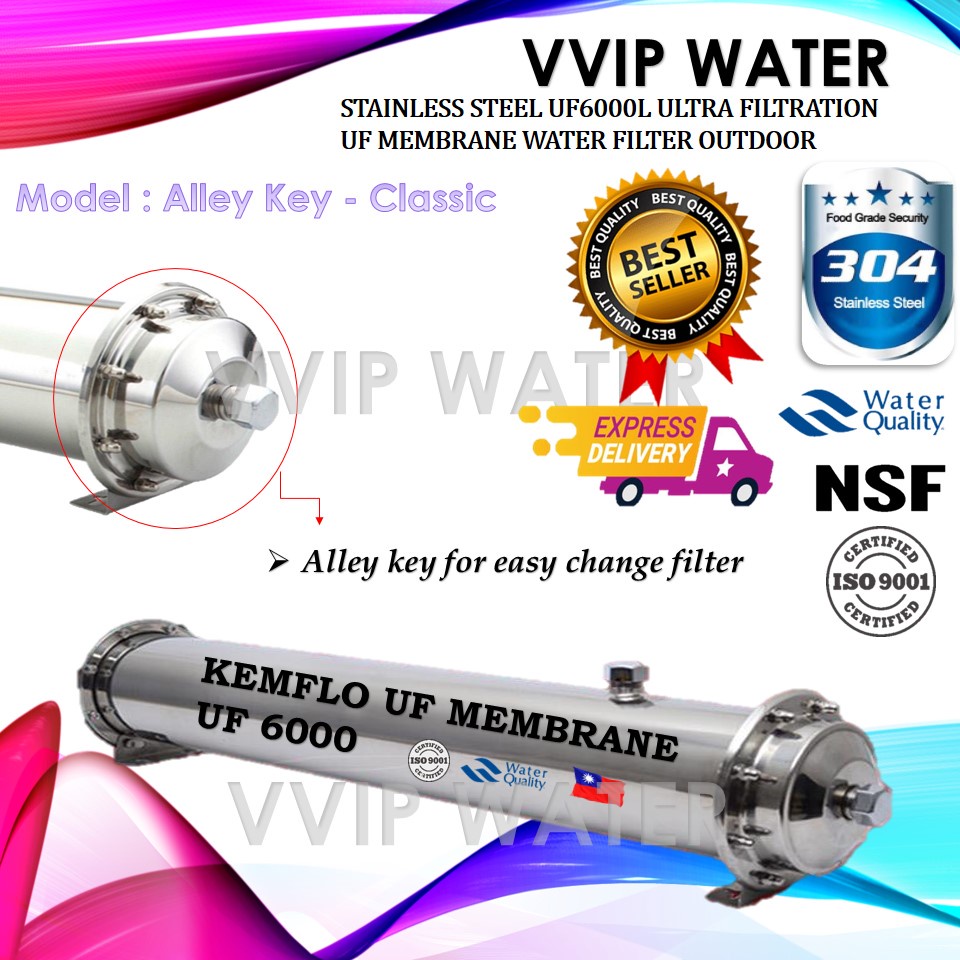 KEMFLO UF6000L Ultra Filtration UF Membrane Water Filter Purifier