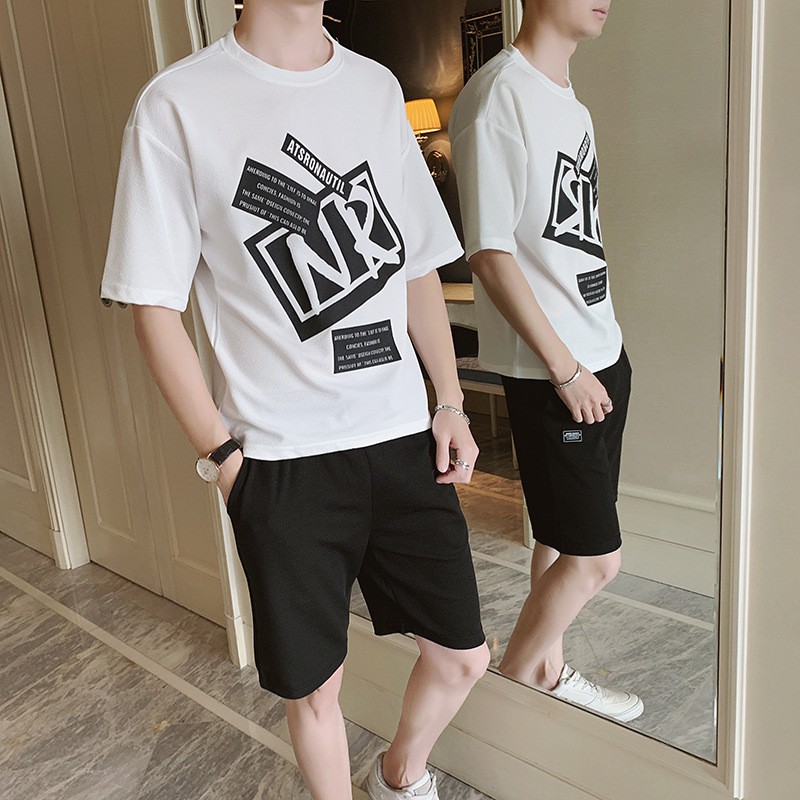 sweat suit short set