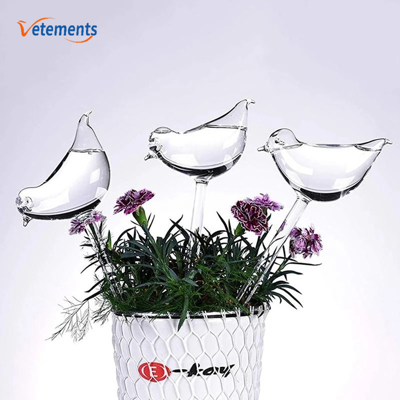 Hot Sell Indoor Automatic Birds Shape Drip Watering System Houseplant Waterer 