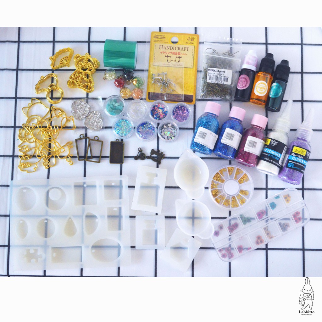 Secondhand Diy Uv Resin Set Part 2 Shopee Malaysia