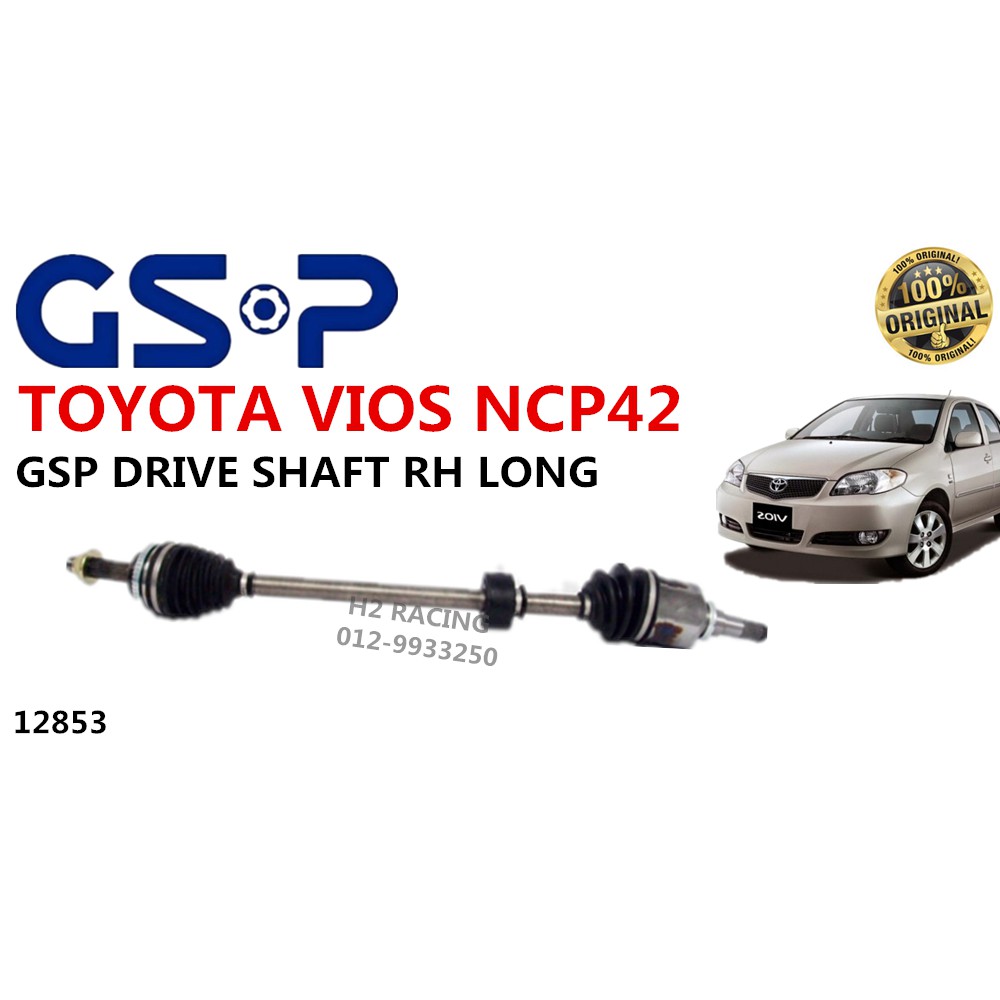 TOYOTA VIOS NCP42 GSP DRIVE SHAFT RH LONG / LH SHORT