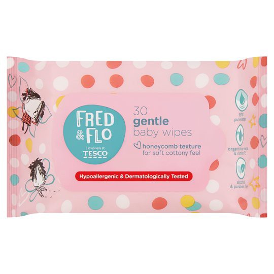 tesco fragrance free baby wipes