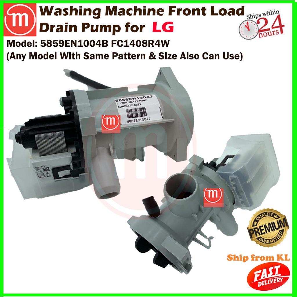 LG Washing Machine Front Load Water Drain Pump / Drain Motor