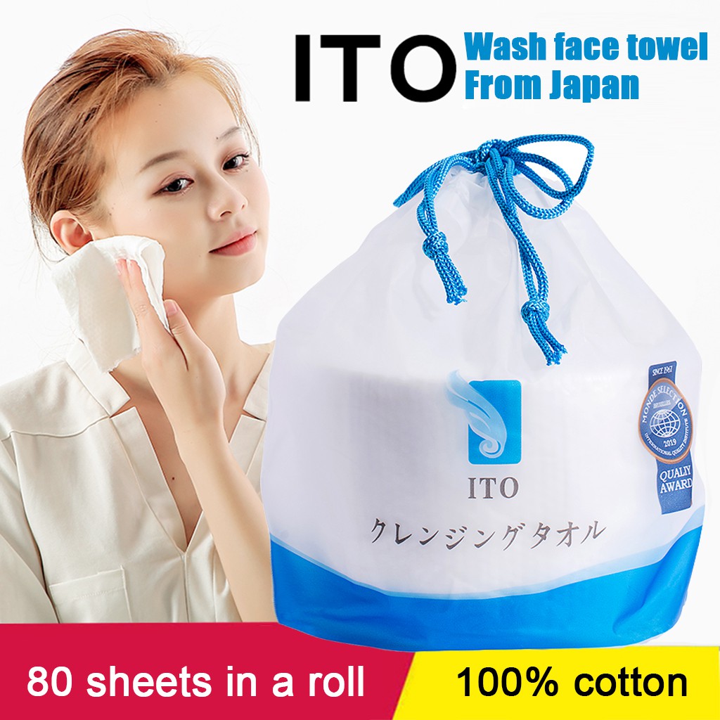 Ready Stock】Japanese ITO Disposable Washing Towel facial towel ...