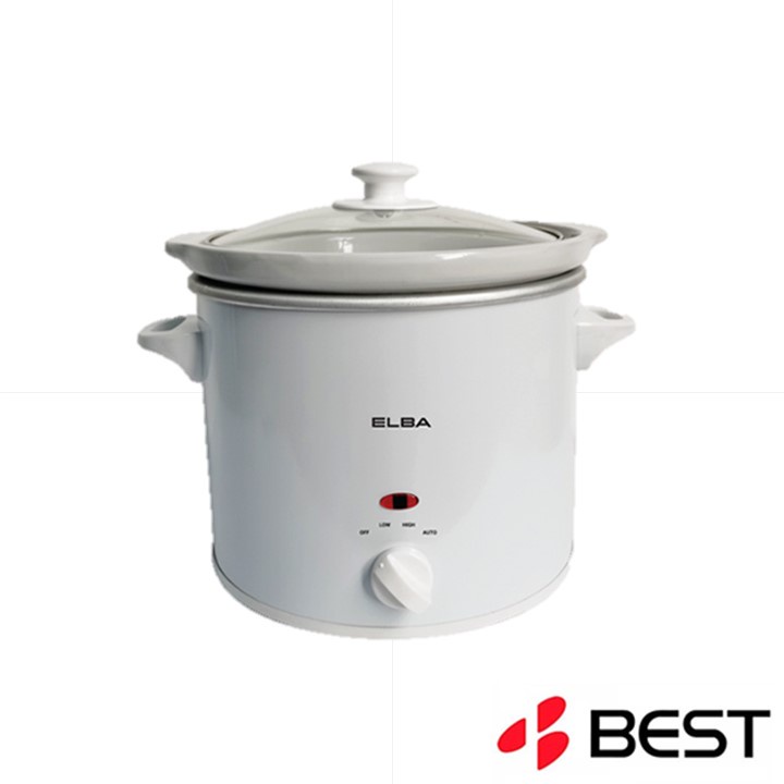 ELBA Slow Cooker - White ESCK3569