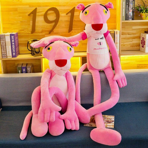 pink panther stuffed animal large
