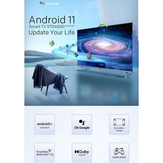 Skyworth 43 android Google tv