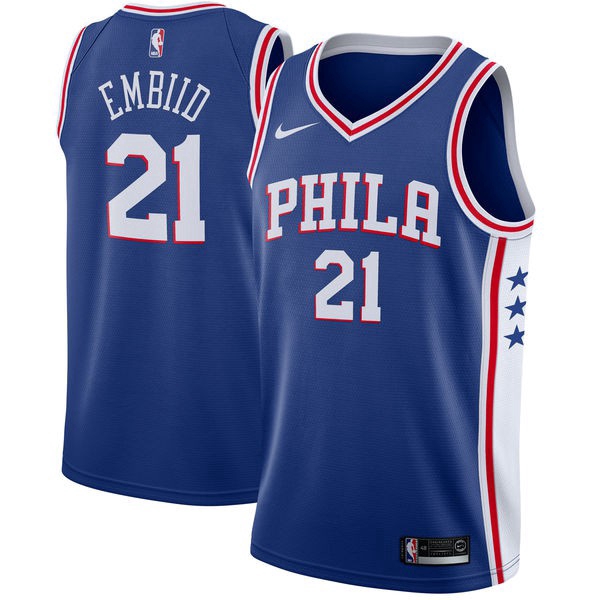 Philadelphia 76ers Joel Embiid jersey 