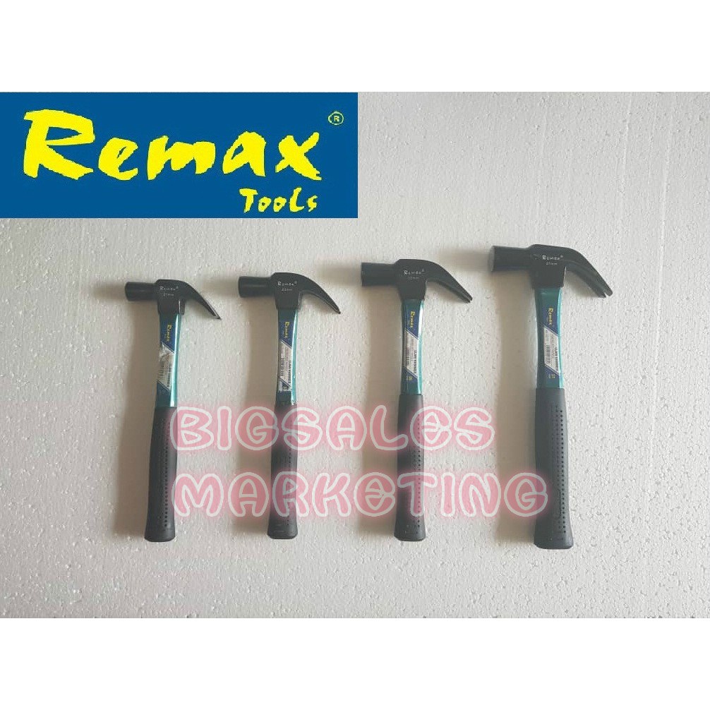 REMAX Heavy Duty Claw Ballpein Hammer With Fibreglass Handle / Tukul Besi