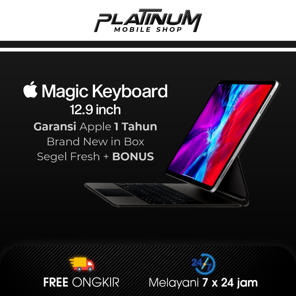 Apple Magic Keyboard For Ipad Pro 12 9 11 Inch Blackpeel Ori Seal Shopee Malaysia