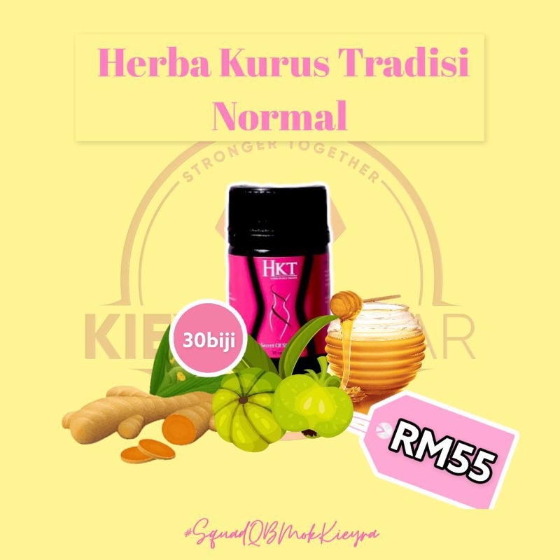 Hkt Herba Kurus Tradisional Shopee Malaysia