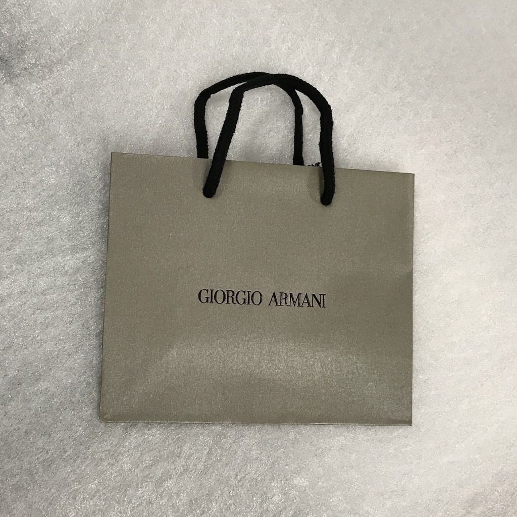 giorgio armani shopping bag