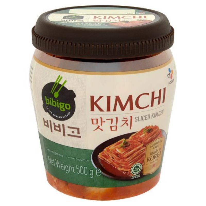 CJ Bibigo Sliced Kimchi/Sliced Radish Kimchi 500g Jar Shopee Malaysia