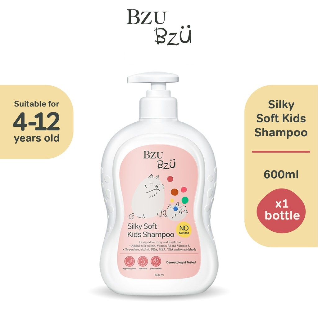 BZU BZU Silky Soft Kids Shampoo 600ml