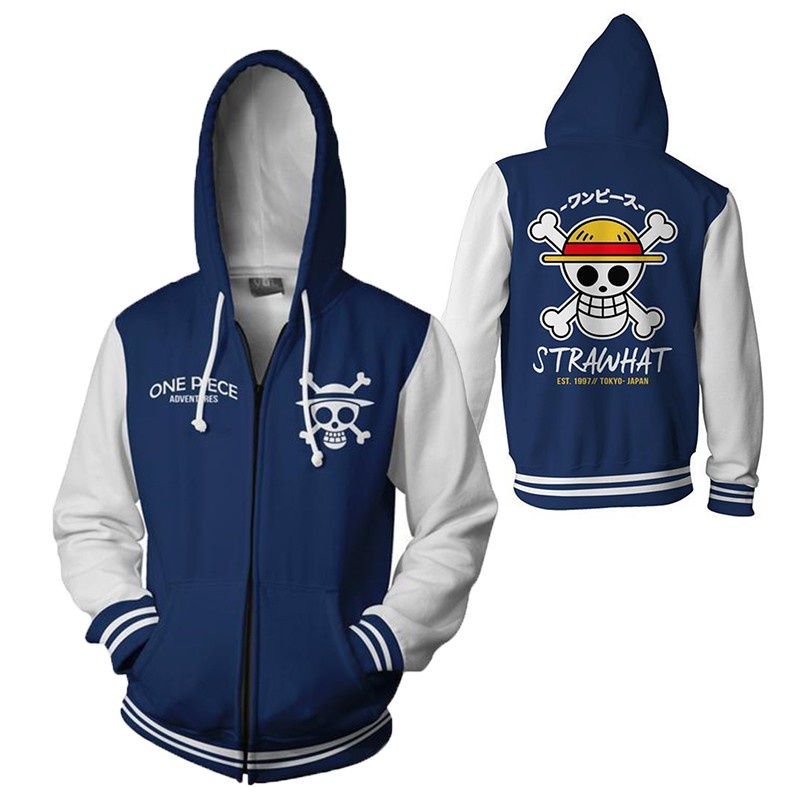 New】TRAFALGAR LAW Hoodie 3D Printed Casual Hooded One Piece Sweater Luffy  Jacket Japanese Anime Cosplay Coat | Shopee Malaysia