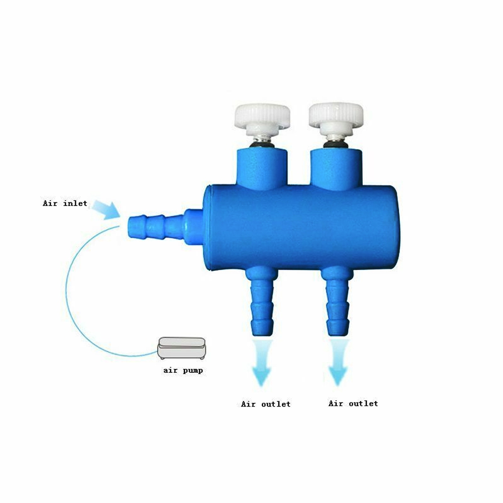 aquarium air pump splitter