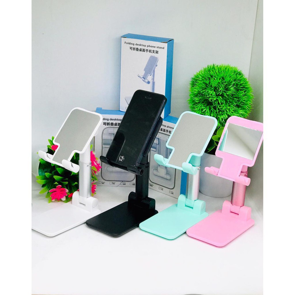 Universal Desktop Phone Holder Stand Mount Support Tablet Cell Phone Adjustable Portable Phone Holder