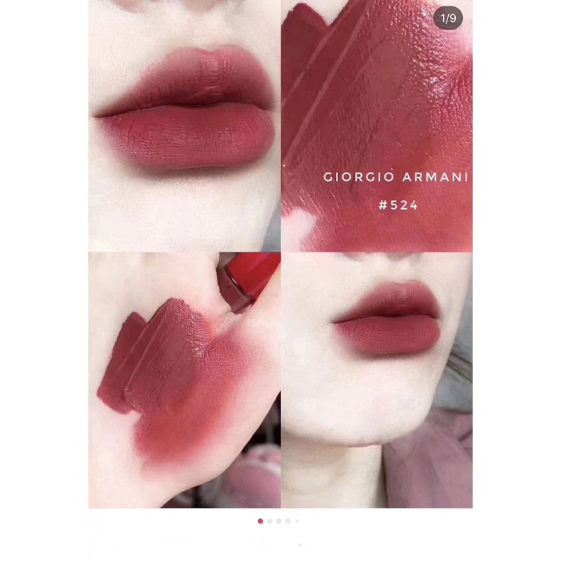 giorgio armani lip maestro 524