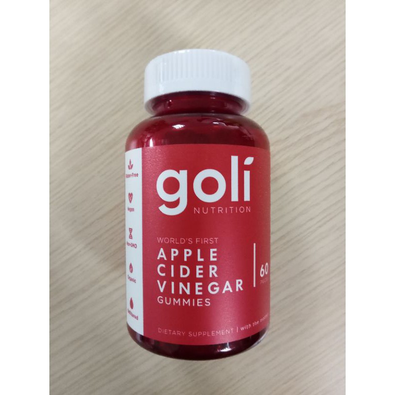 Goli Gummy Apple Cider Vinegar Gummy 60s from Goli Nutrition Shopee