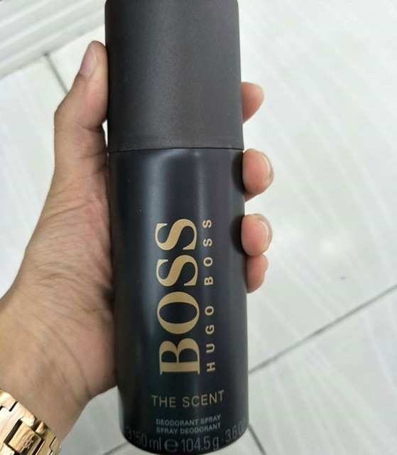 hugo boss the scent body spray