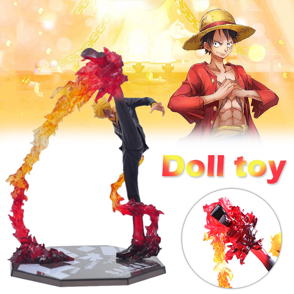 For One Piece Garage Kits For Vinsmoke Sanji Diable Jambe Battle Version Cartoon Shopee Malaysia
