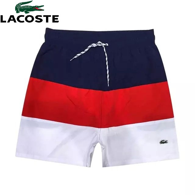lacoste men's swim trunks