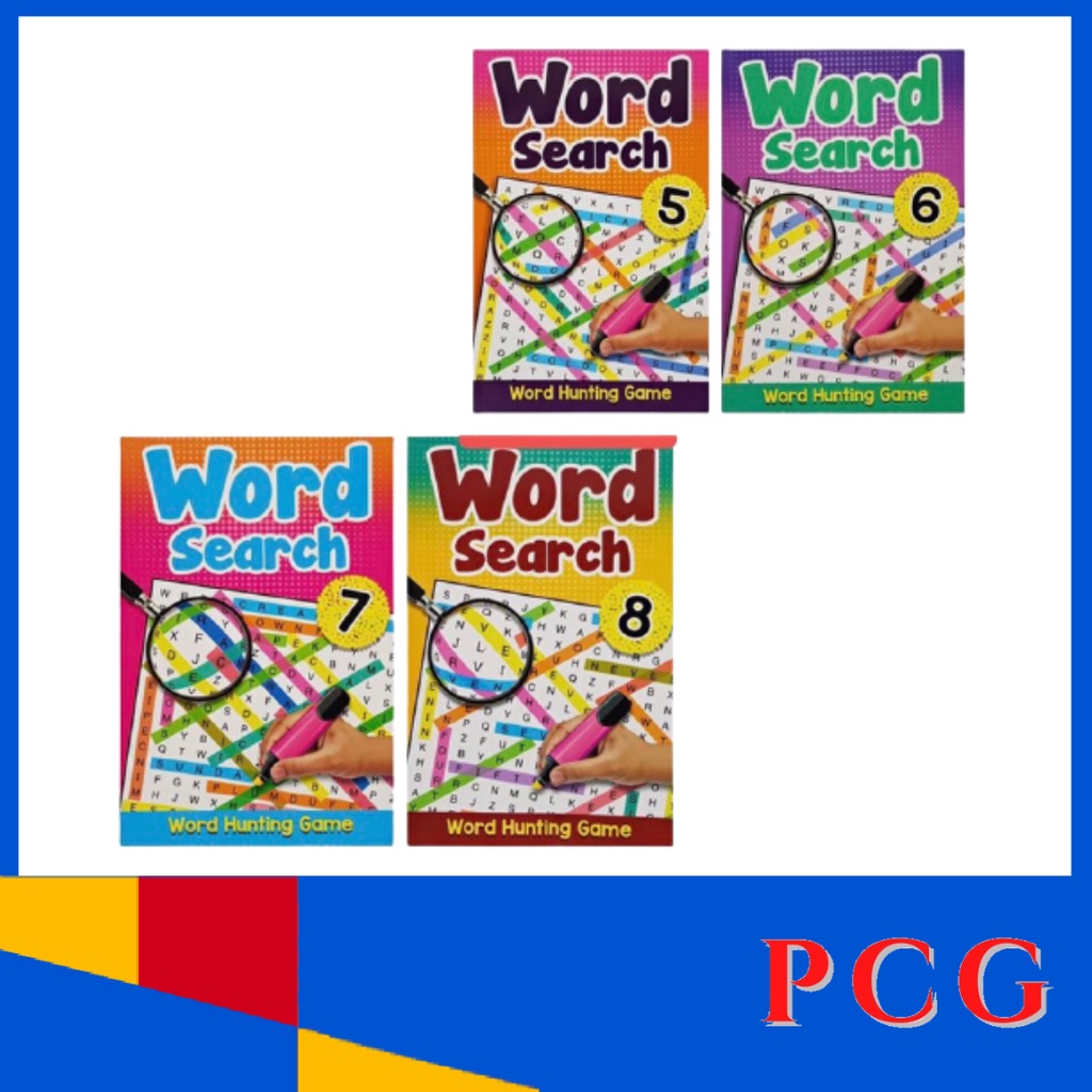 MIND TO MIND WORD SEARCH BOOKS WORD HUNTING GAMES [BOOK 1/ 2 / 3 / 4 / 5 / 6 / 7 / 8]