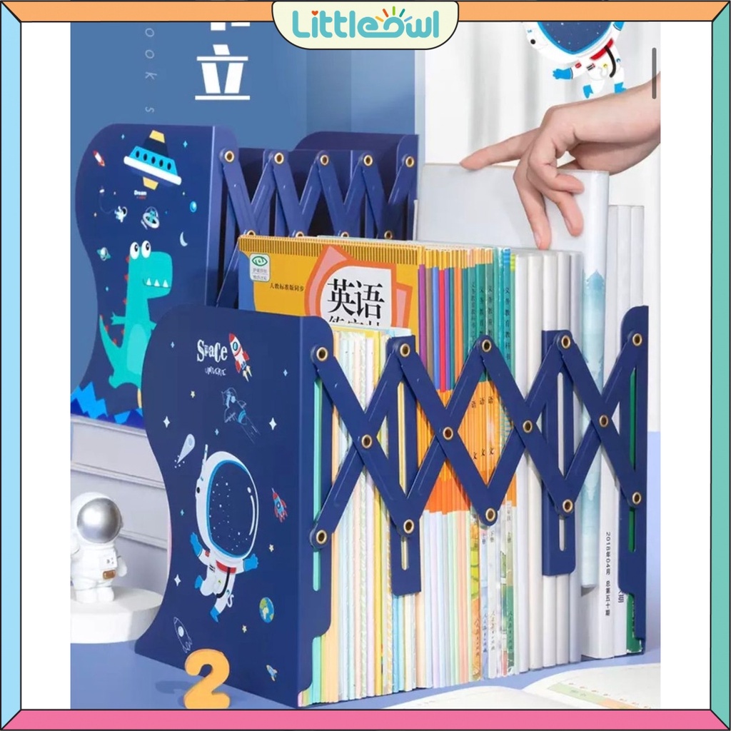 Expandable Book Stand Adjustable Bookshelf Book Rack | Shopee Malaysia