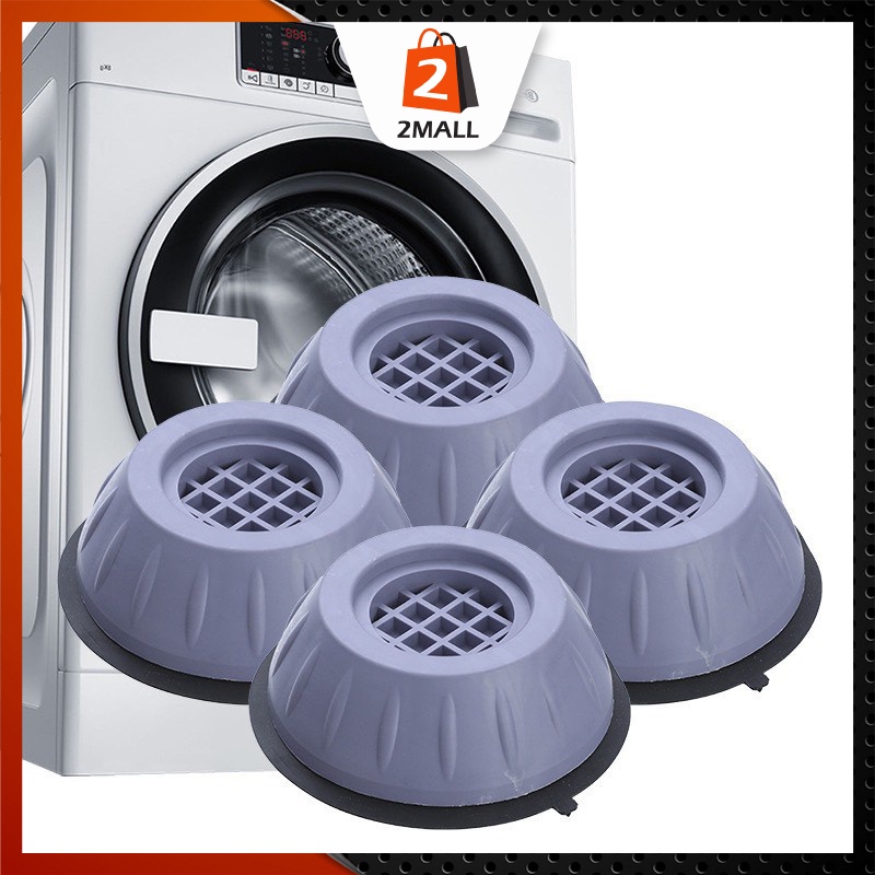 2MALL 1pc Washing Machine Base Anti Vibration Pads Shock Noise Cancelling Washer Dryer Fridge Stand Reduce Noise