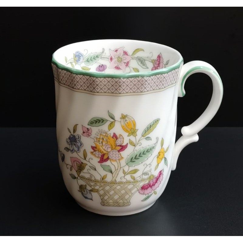 MINTON 🇬🇧 Made in England Vintage Haddon Hall Trellis Bone China Mug