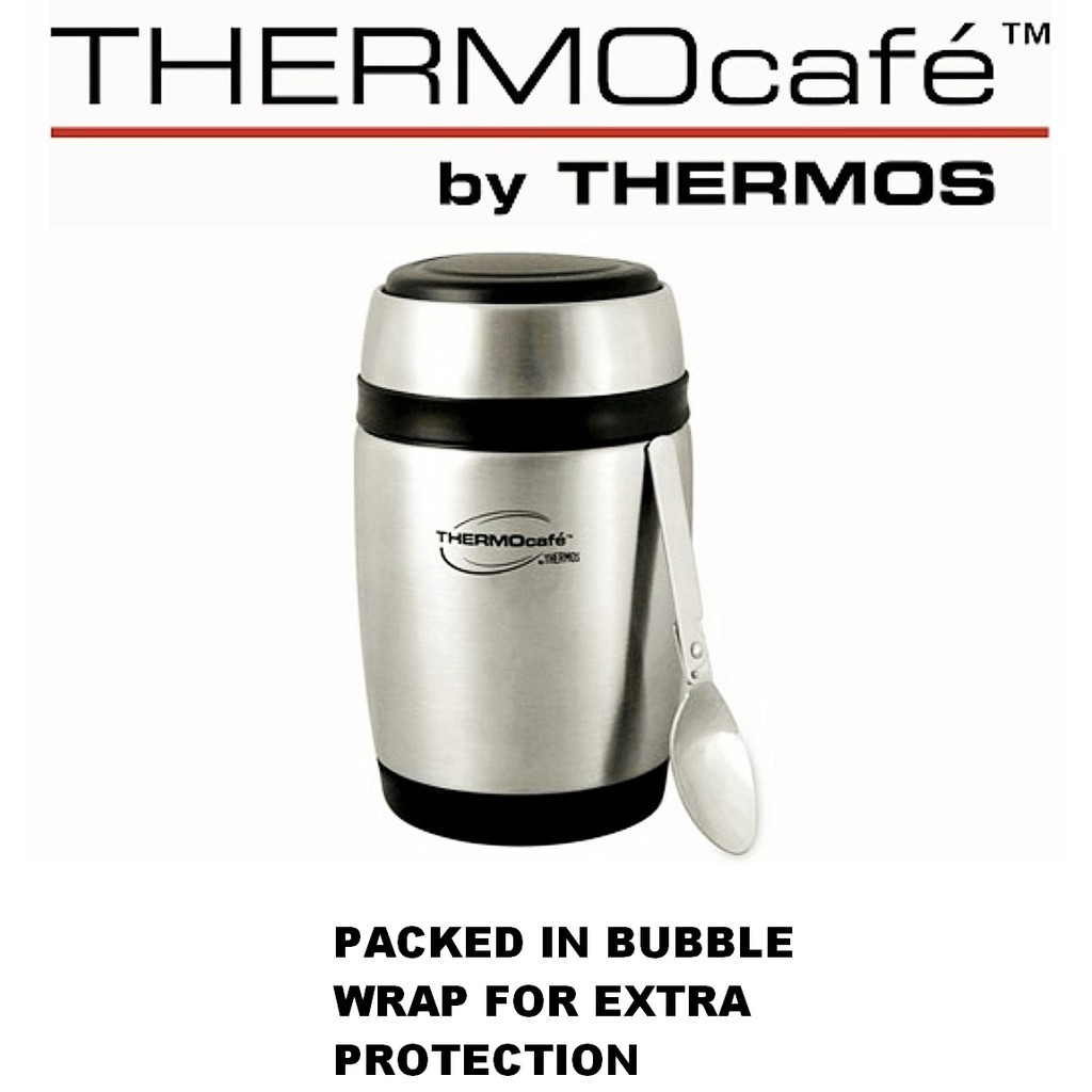 Thermos Thermocafe Basic Living Food Jar With Spoon (500ml) Shopee