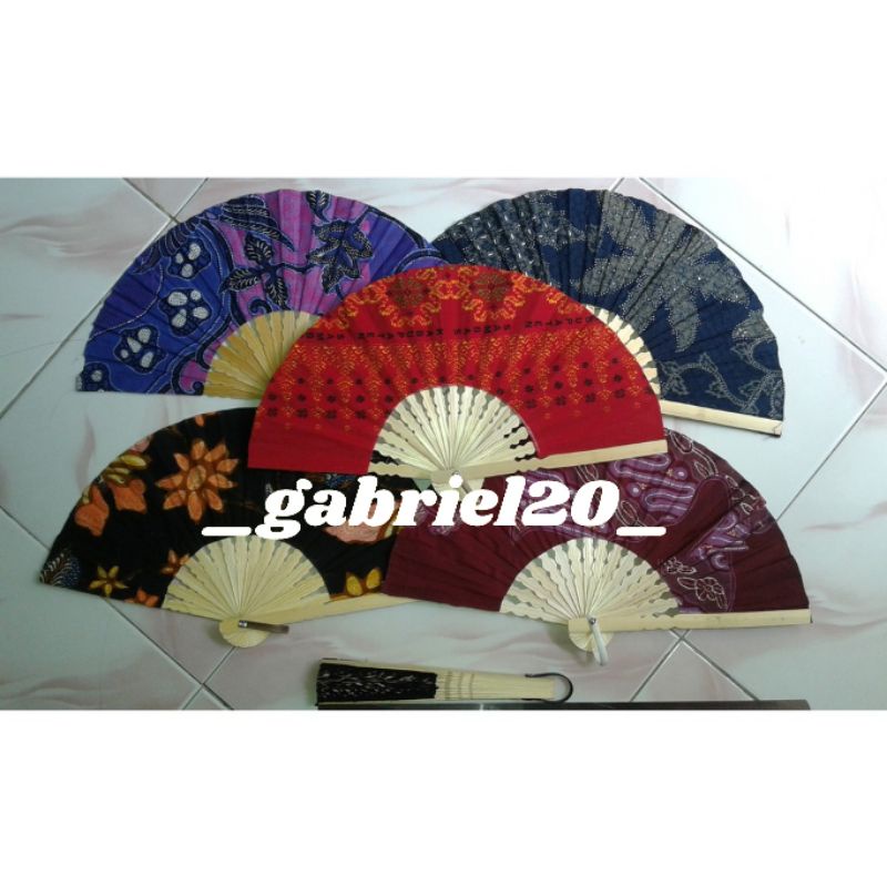 READY STOCK Kipas Batik Tangan DoorGift Wedding Indonesia Souvenir Malaysia