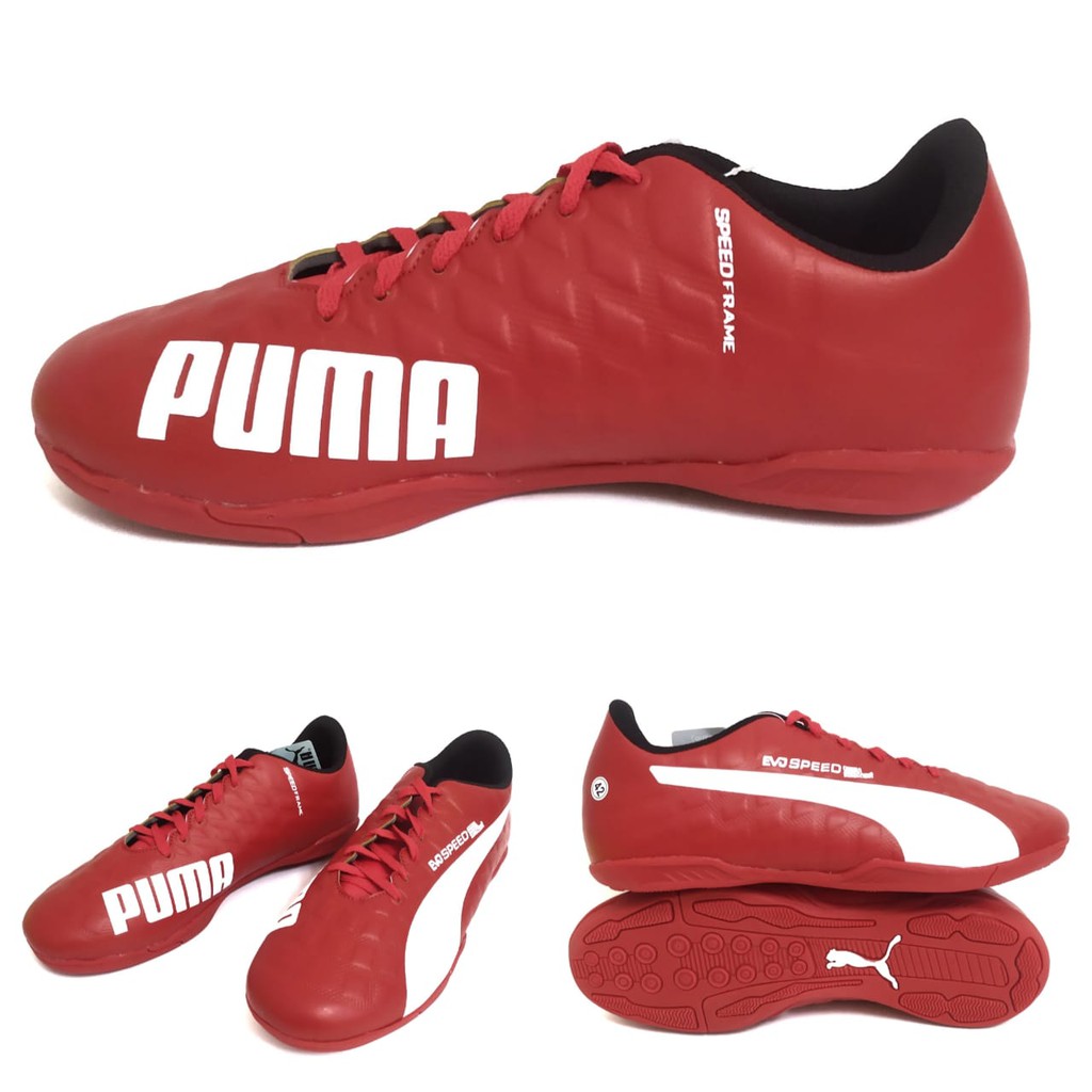 puma evospeed futsal shoes