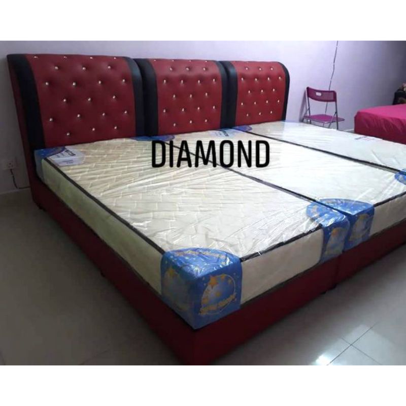 KATIL DIVAN SINGLE 8 INCI DAN TILAM 8 INCI REBOND FOAM (NEW) Shopee