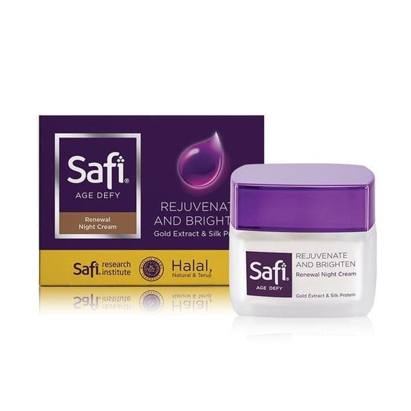 moisturizer safi age defy