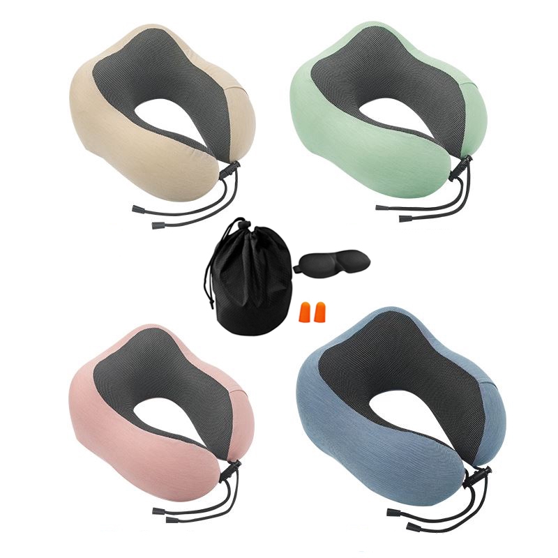 Travel Pillow Neck Magnetic Memory Foam Pillow Shopee Malaysia