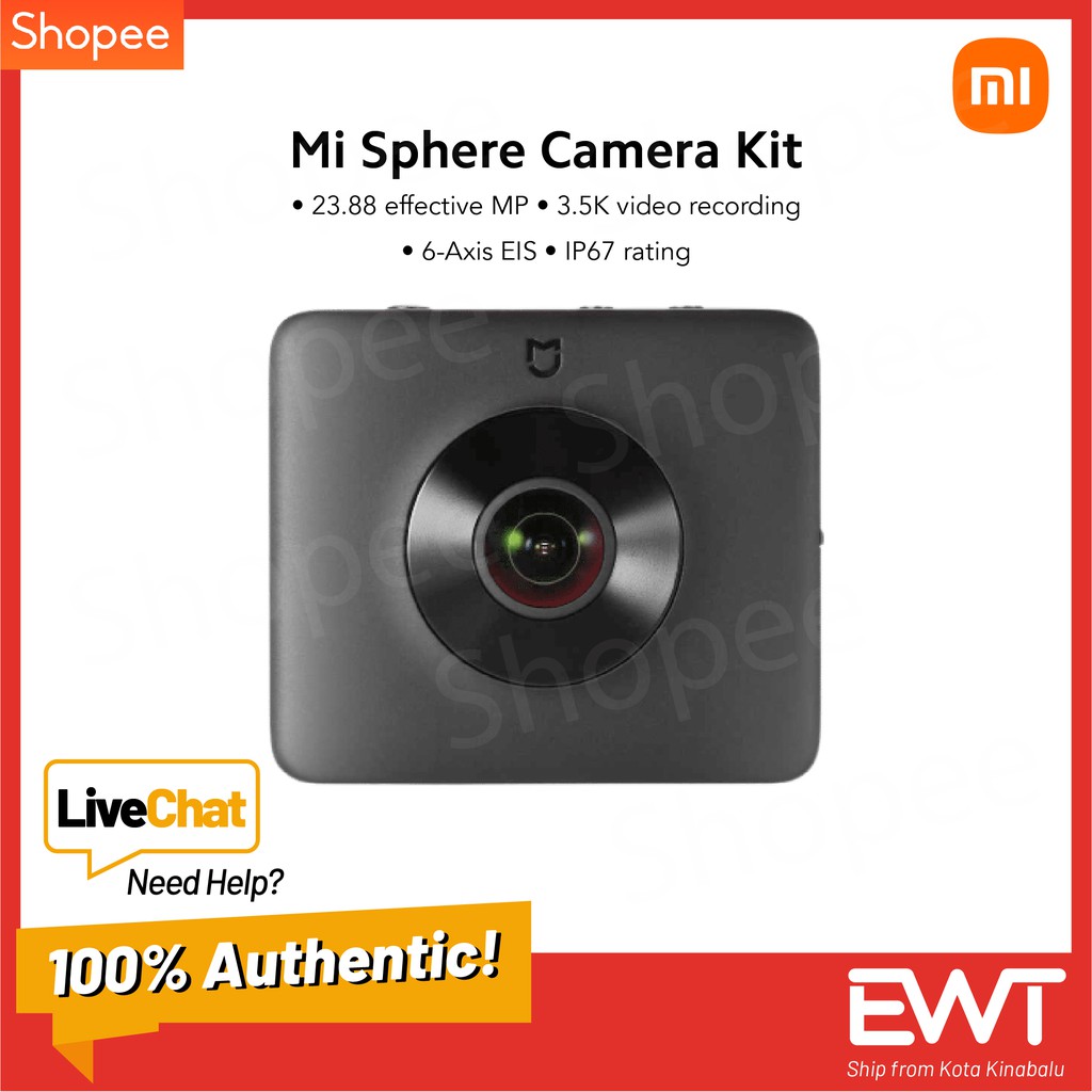 xiaomi mi sphere camera kit black