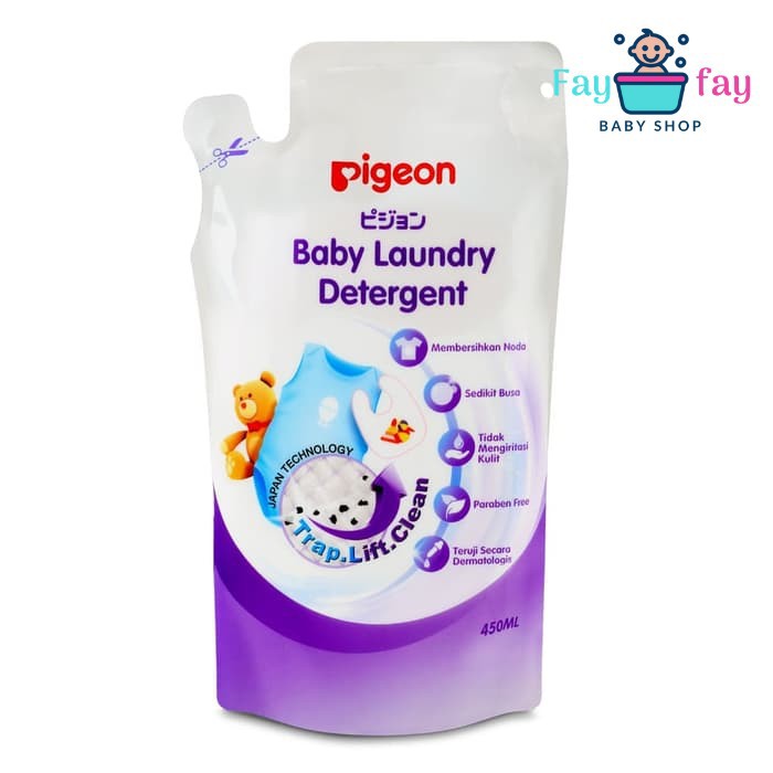 Pigeon Laundry Liquid Laundry Detergent Refill 450ml Shopee Malaysia