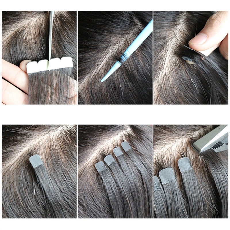 Приложение для наращивания волос на фото