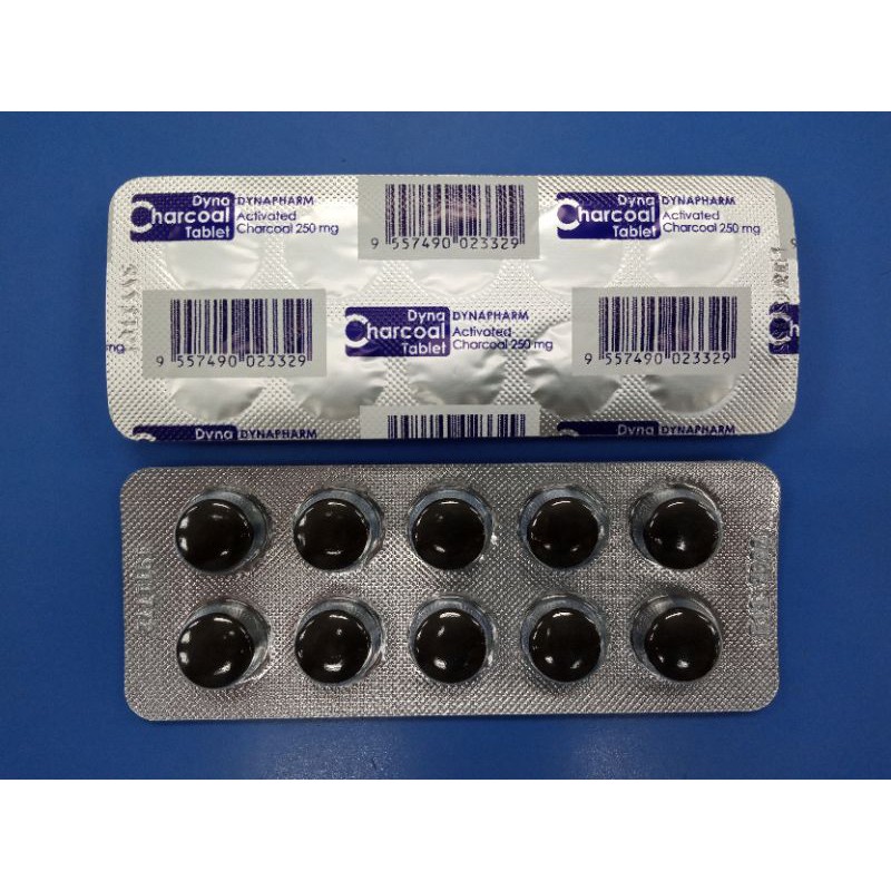 Dyna Charcoal Tablet (Activated Charcoal) 10s [EXP07/25] Shopee Malaysia