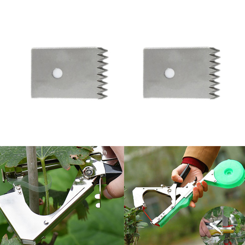 2X Tape Cutter Blade Tapetool Tapener Branch Bind Stem Strap Tool fruit